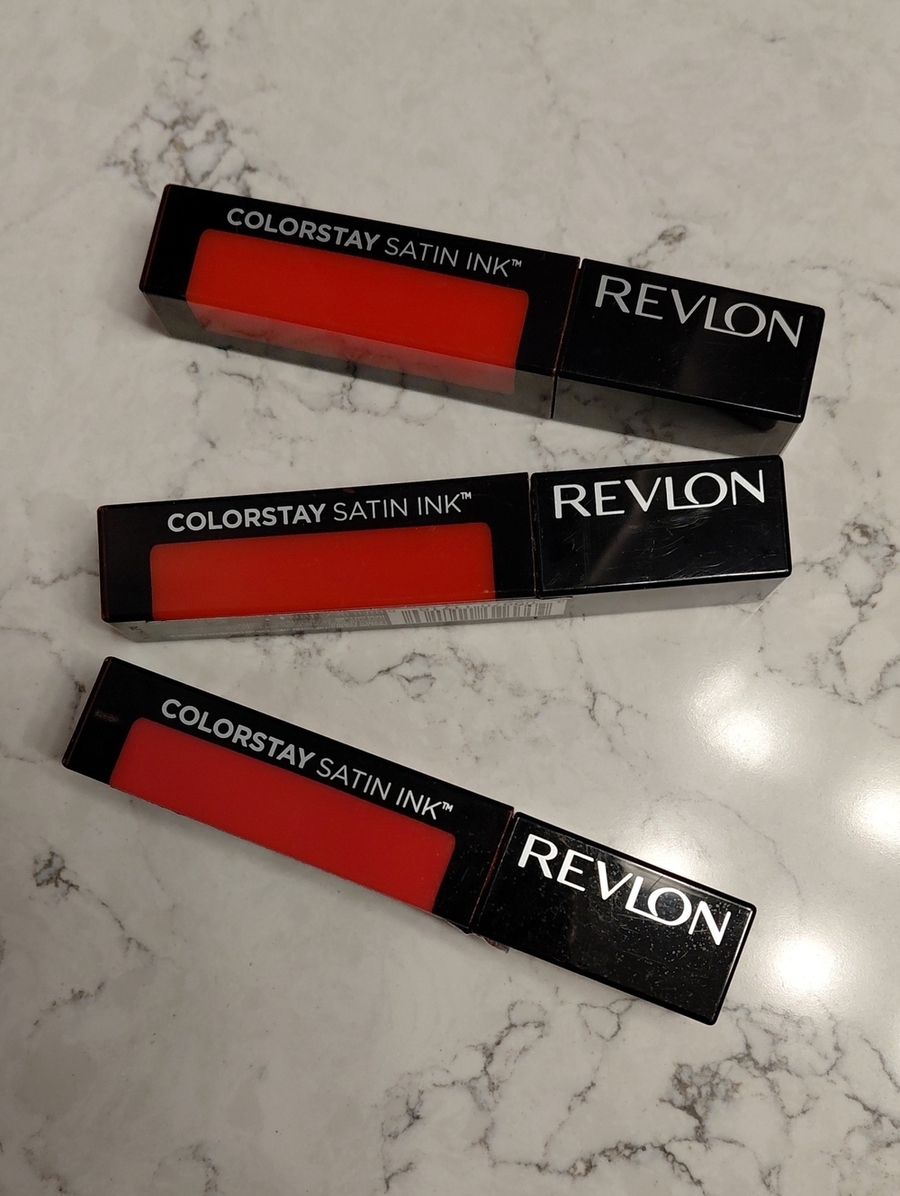 LOT Of 3 REVLON COLORSTAY Satin Ink Liquid Lipstick 014